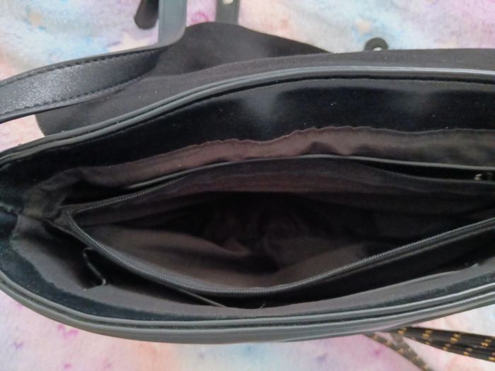 Sac à main bandoulière noir MOA - photo numéro 6