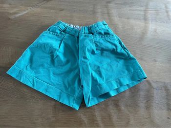 Short jupe fille bleu okaidi 5 ans