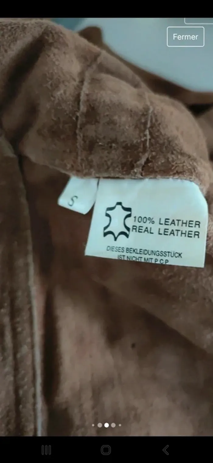 Veste en cuir - photo numéro 7