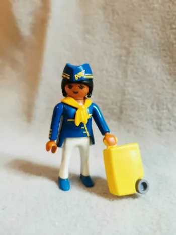 Playmobil hôtesse de l air