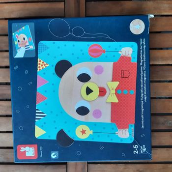 Jeu d’éveil Janod aimanté en bois Montessori design France