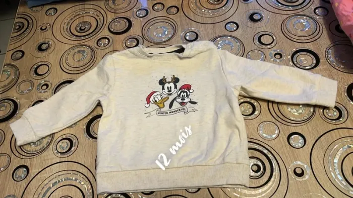 Pull Mickey Noël kiabi