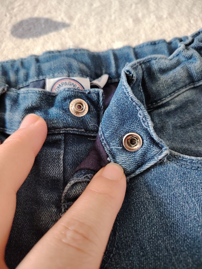 Jean molletonné fille - photo numéro 5