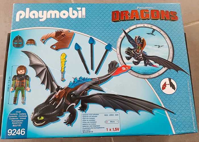 Playmobil  Dragons 9246 - Harold et dragon Krokmou - photo numéro 10