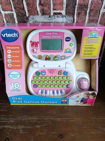 Ordi p'tit genius ourson VTech 