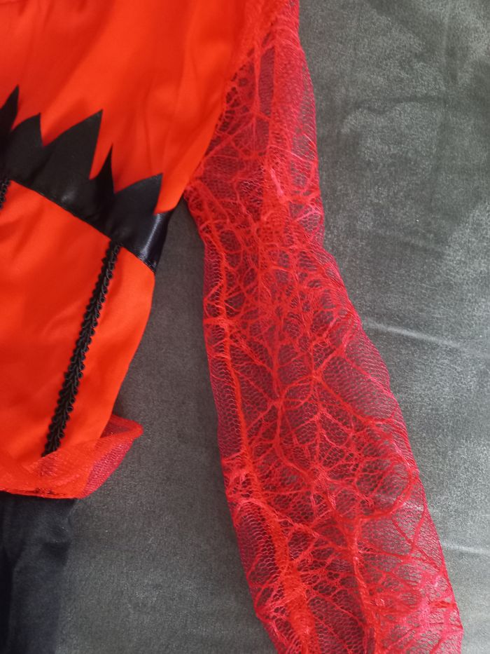 Robe déguisement halloween fille 6/8 ans - photo numéro 3