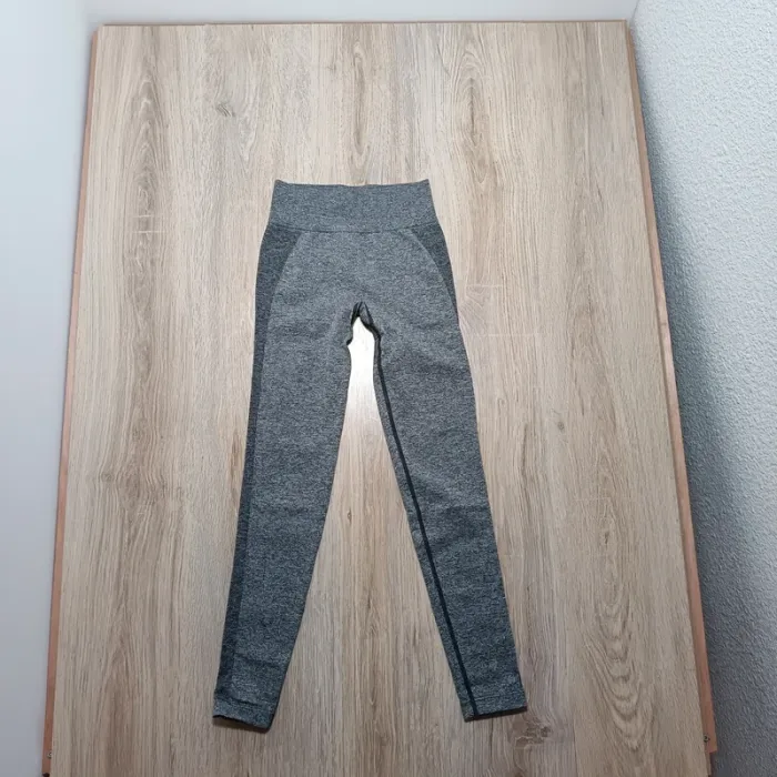 Legging gymshark femme s gris chiné - photo numéro 3