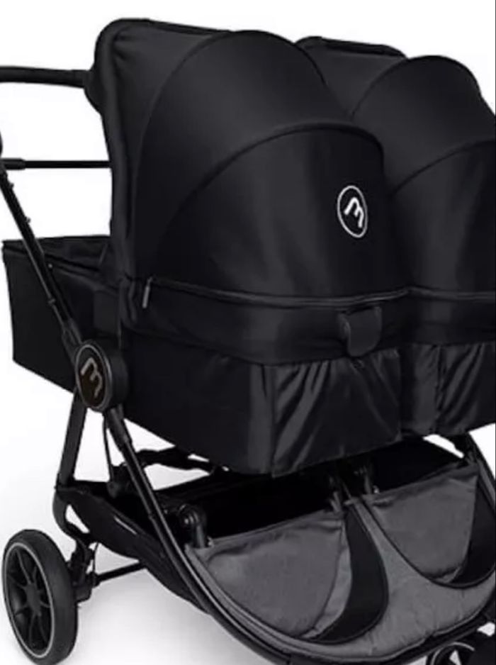 Nacelle baby monsters easy twin noir - photo numéro 2