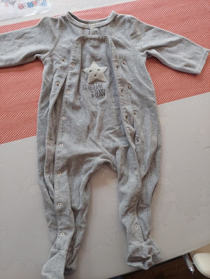 Pyjama velours 12mois