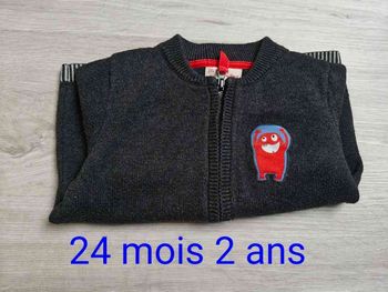 Gilet dpam tbe 24 mois 