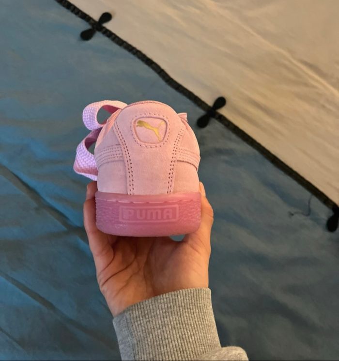 Basket Puma rose - photo numéro 3