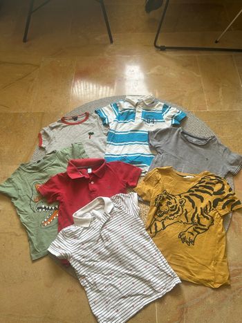 Lot de 7 tee shirt garçon 5 ans 