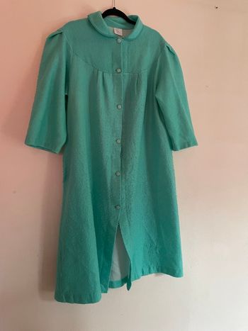 Peignoir polaire vintage courtelle