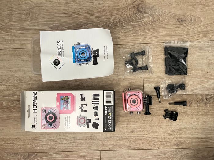 Caméra rose HD sports