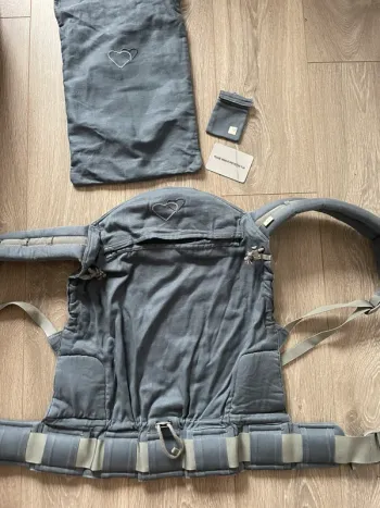 Portage préformé prefo Ling Ling d’Amour LLA modèle P4 taille preschool coloris gris 27 kilos