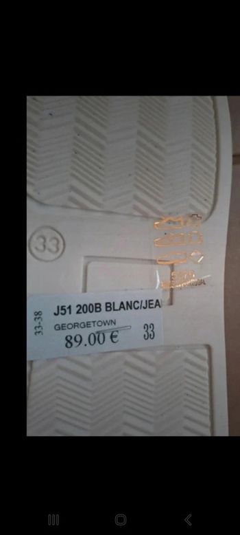 Chaussures neuves 33