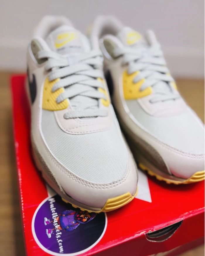 Nike Air Max 90 Cave Stone Light Bone Chamois Taille 44.5 - photo numéro 4