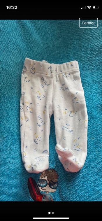 Petit pantalon à pied léger