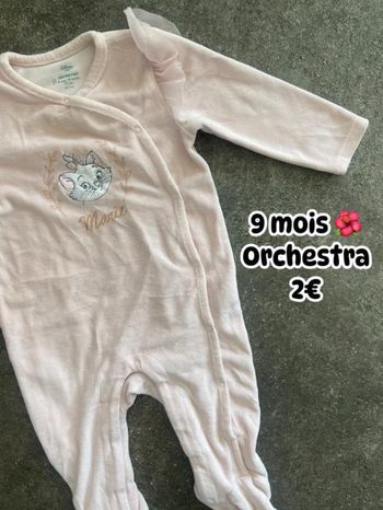 Pyjama 🌺 9 mois 🌺 Orchestra