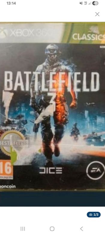 Battlefield  3 xbox 360
