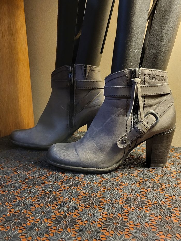 Bottines cuir 36 - photo numéro 5