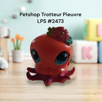 Little Petshop Trotteur Pieuvre LPS #2473 Hasbro