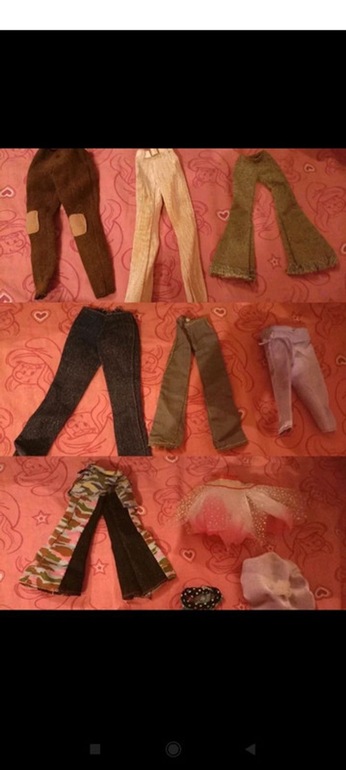 Lot vêtement et accessoires pour barbie - photo numéro 2