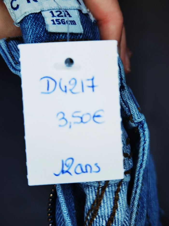D4217 - jeans fille 12 ans - photo numéro 3