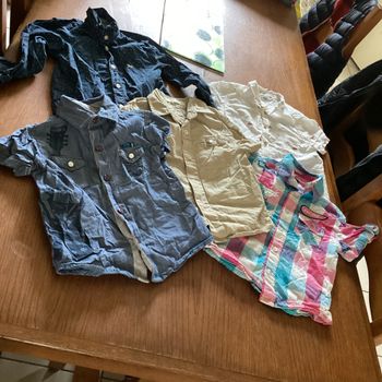 Lot de 5 chemises 3/4ans