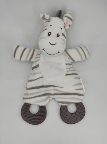 Doudou plat Zèbre Zdt Action