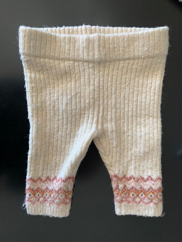 Ensemble fille gilet chaud, body, legging laine - photo numéro 5