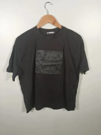 C8 t-shirt noir Zara S
