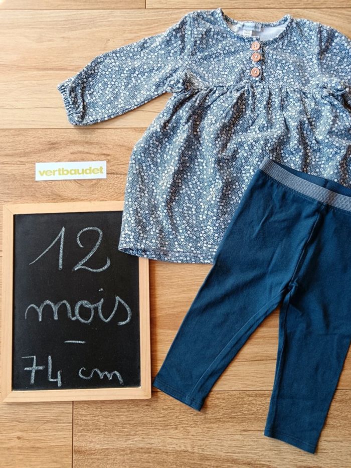 Robe + legging Verbaudet