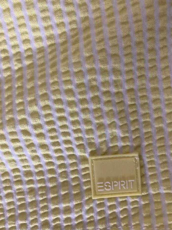 Caleçon de bain Esprit taille L neuf couleur jaune blanc rayé. - photo numéro 6
