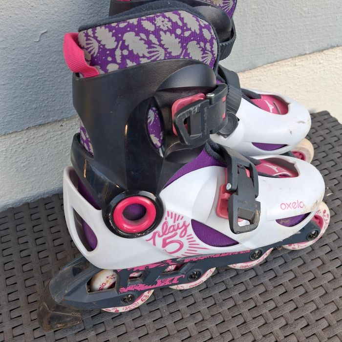 Roller enfant Decathlon Oxelo Play5 taille 30-32 - photo numéro 4