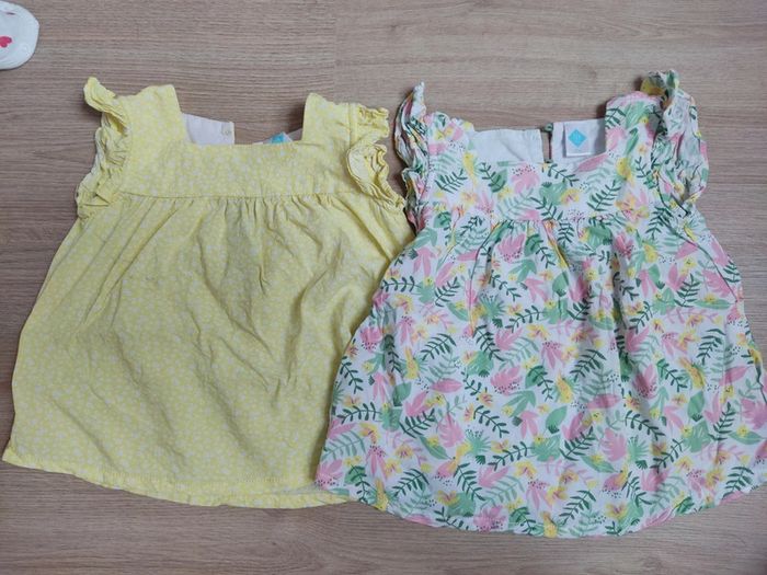 2 robes légères 6 mois