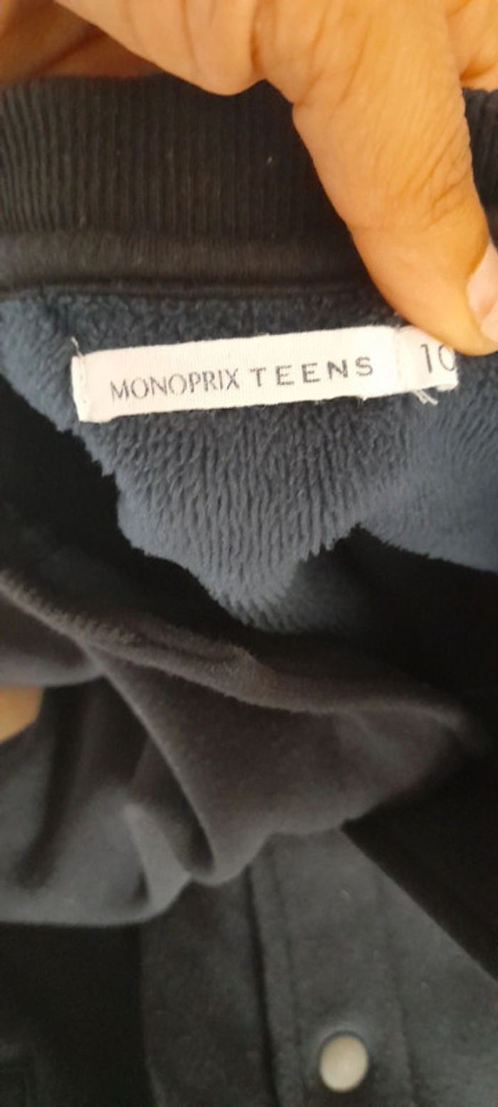 Veste teddy noir - photo numéro 11