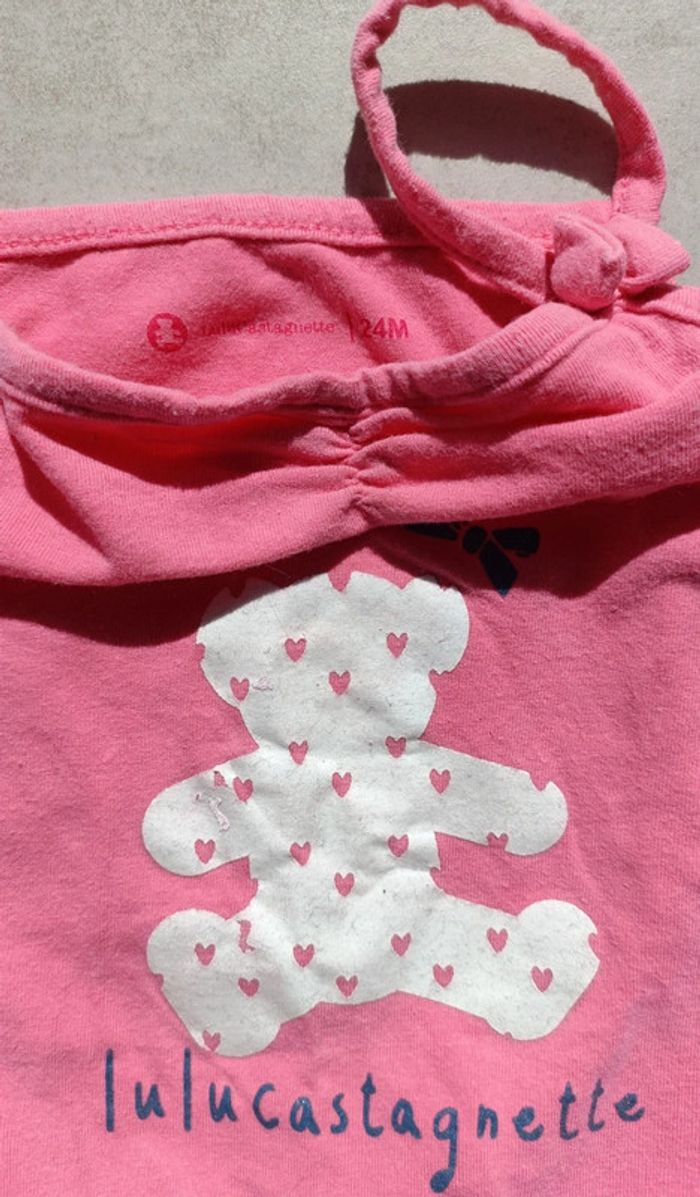 Bodie débardeur Lulu Castagnette fille - 24 mois - photo numéro 2