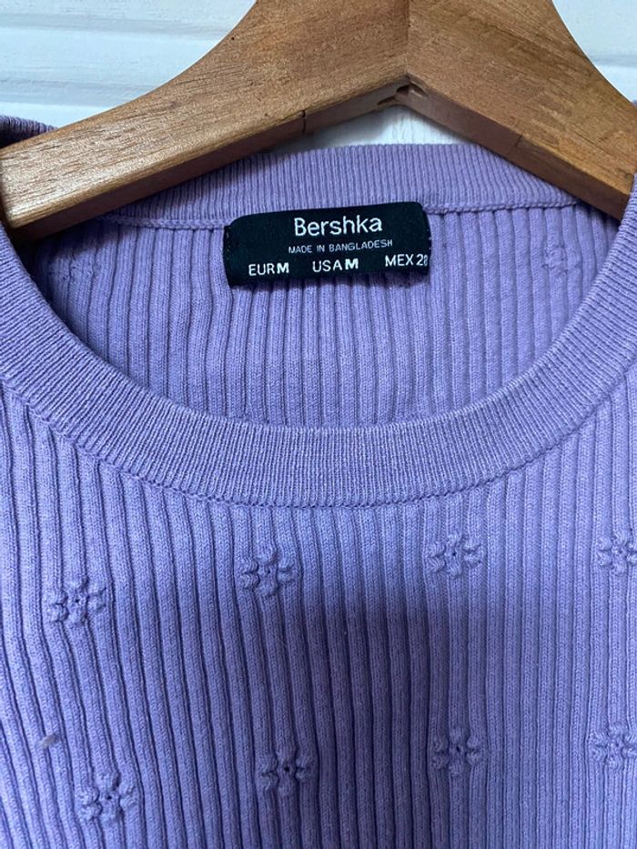 Haut Lila bershka - photo numéro 2