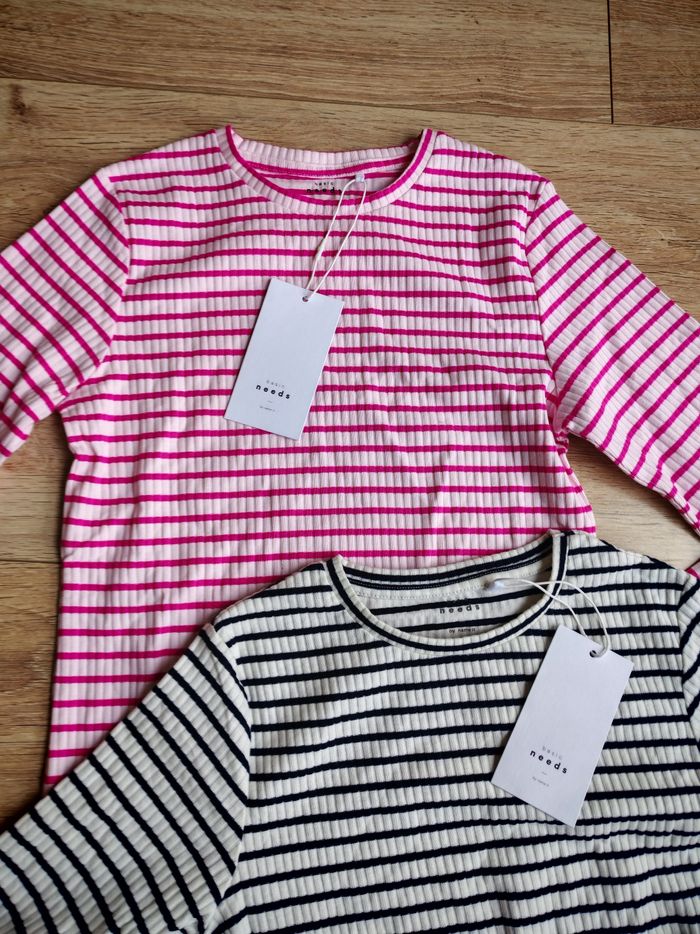 Lot de manches longues name it 11_12 ans neuf - photo numéro 2