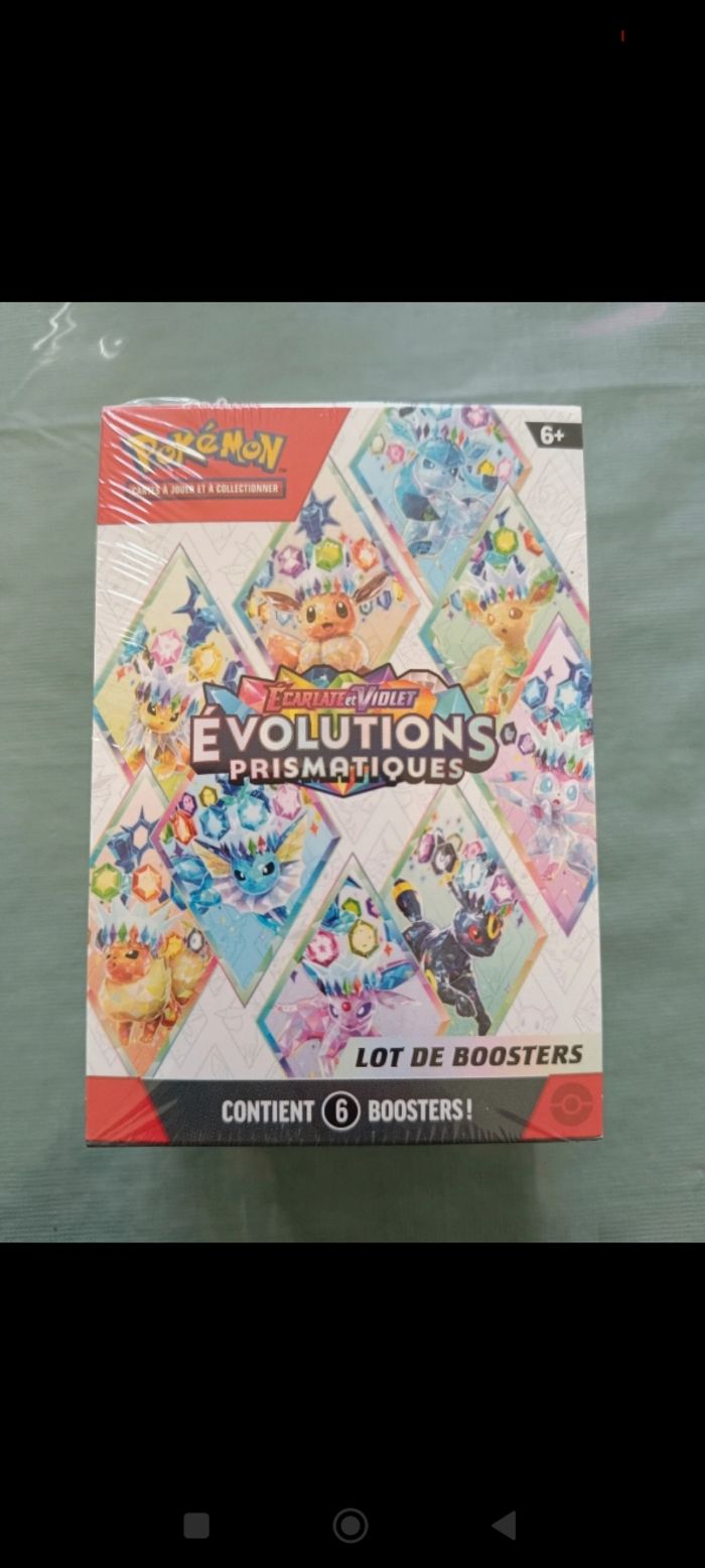 Bundle pokémon évolution prismatique