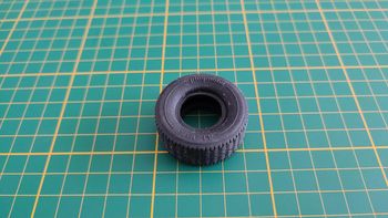 Pneu noir référence 30 82 2990 pièce détachée Playmobil #C44