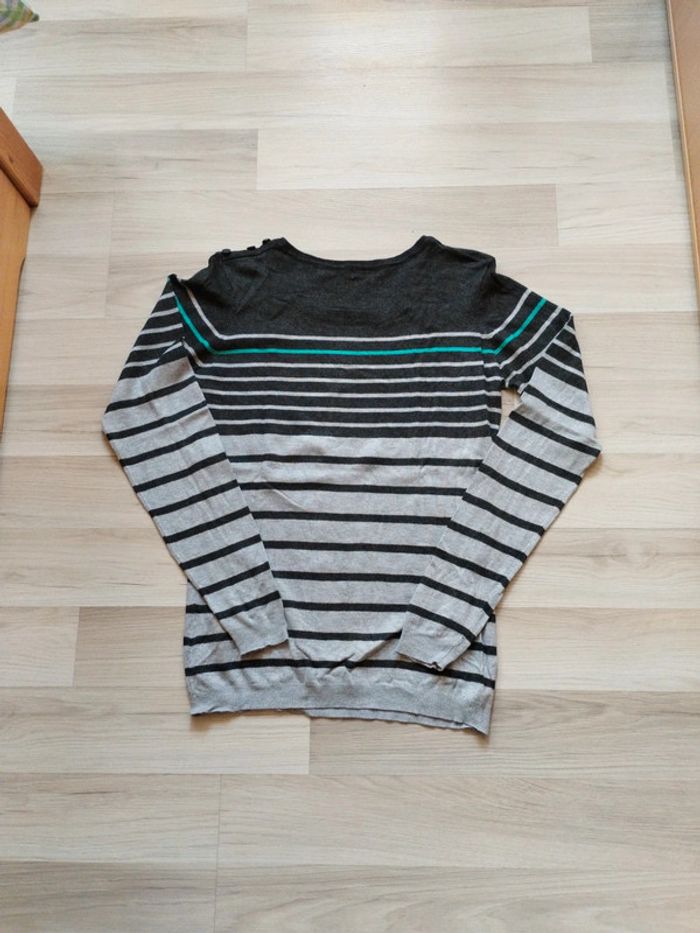 Pull rayé léger - photo numéro 3
