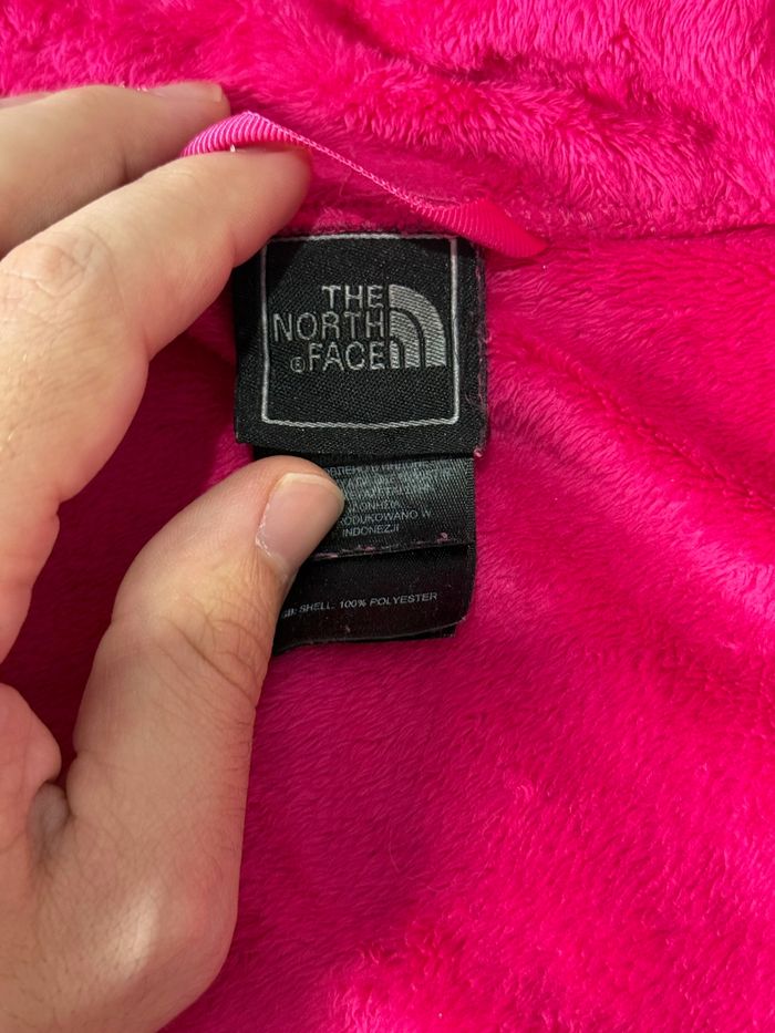 Veste polaire moumoute rose the north face pour fille / femme taille XL enfant - photo numéro 10