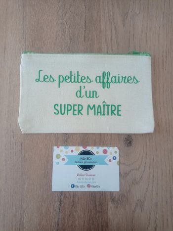 Trousse en toile maître