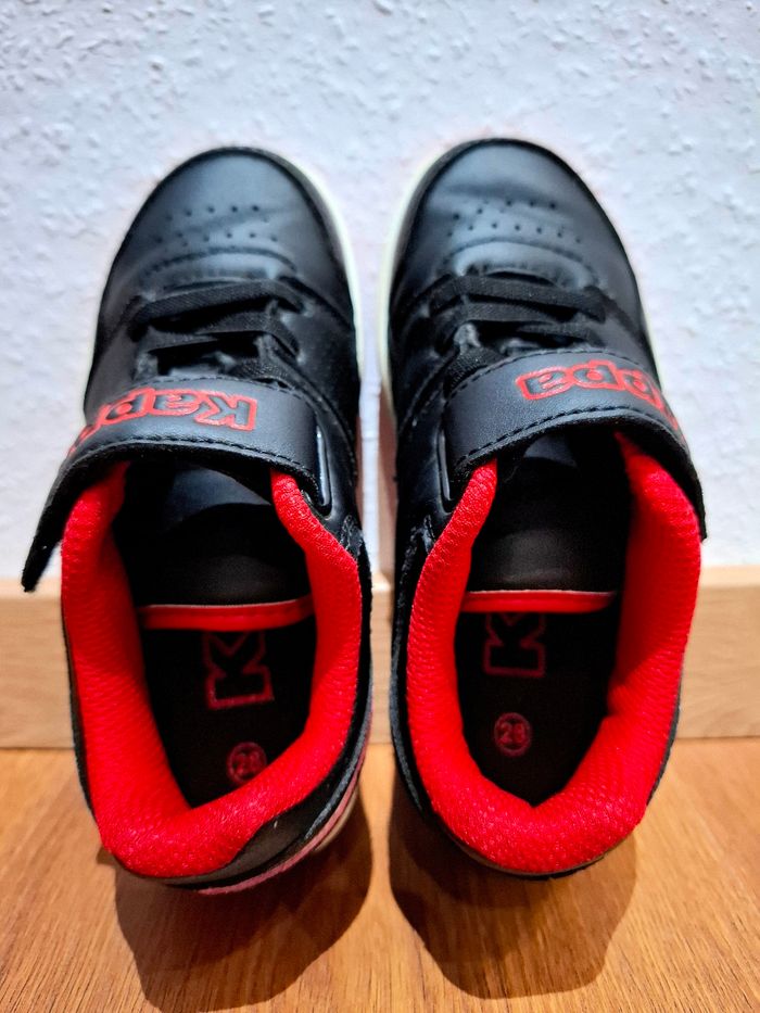 Baskets Kappa garçon taille 28 – scratch + lacets décoratifs - photo numéro 4