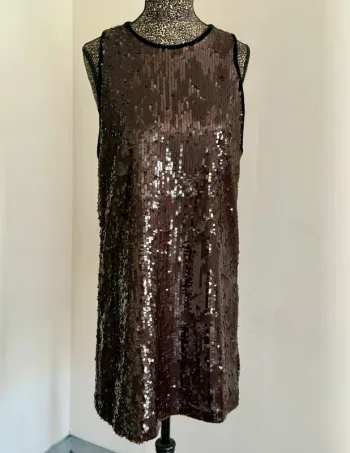 Robe sans manches à sequins Zara - Taille M