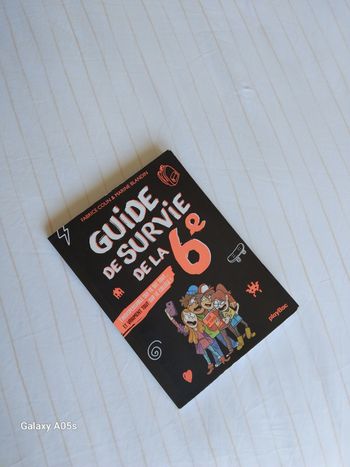 Livre "guide de survie de la 6°