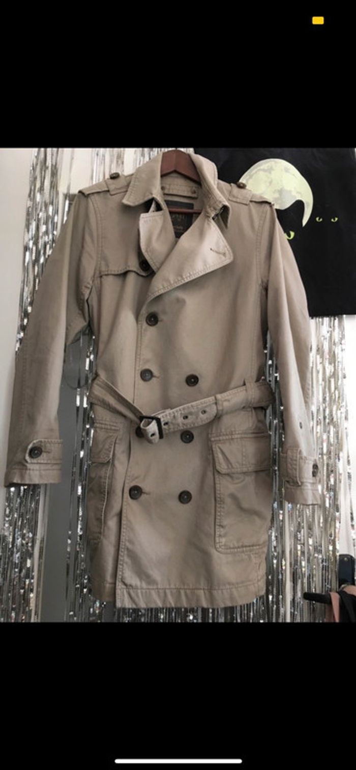 Trench beige Esprit M - photo numéro 3