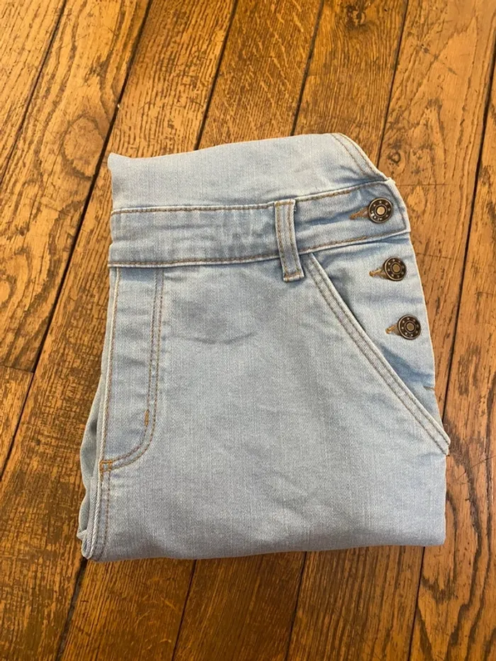 Salopette jeans Monoprix Taille 12 ans - photo numéro 20
